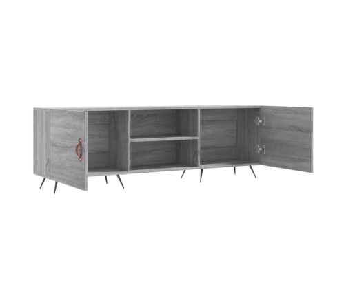 Mueble para TV madera de ingeniería gris Sonoma 150x30x50 cm