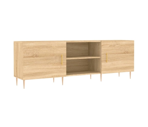 Mueble para TV madera de ingeniería roble Sonoma 150x30x50 cm