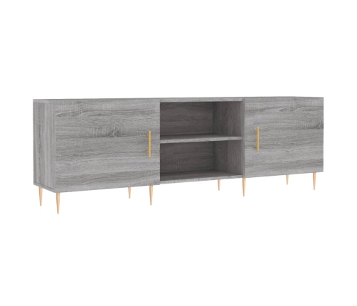 Mueble para TV madera de ingeniería gris Sonoma 150x30x50 cm