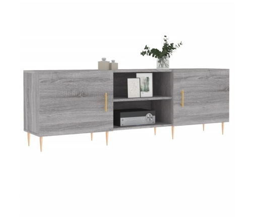 Mueble para TV madera de ingeniería gris Sonoma 150x30x50 cm