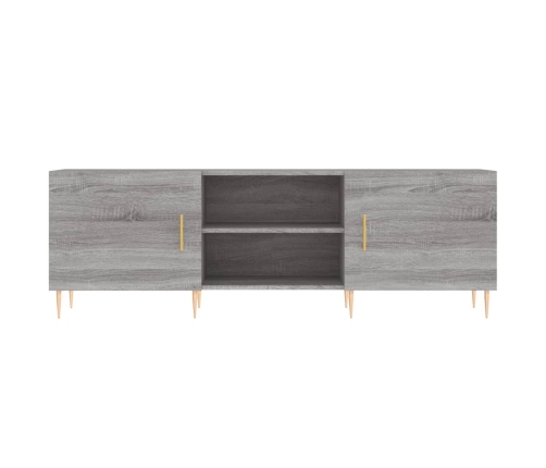 Mueble para TV madera de ingeniería gris Sonoma 150x30x50 cm