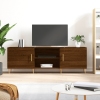 Mueble de TV madera de ingeniería roble marrón 150x30x50 cm