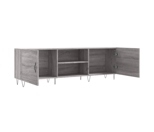 Mueble para TV madera de ingeniería gris Sonoma 150x30x50 cm