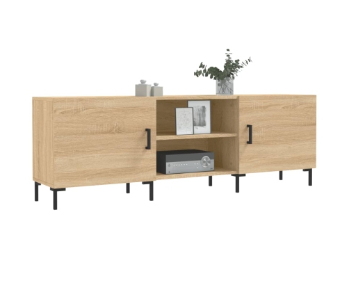 vidaXL Mueble para TV madera de ingeniería roble Sonoma 150x30x50 cm