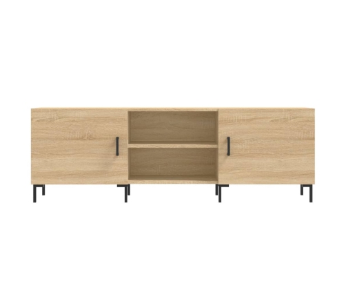 vidaXL Mueble para TV madera de ingeniería roble Sonoma 150x30x50 cm