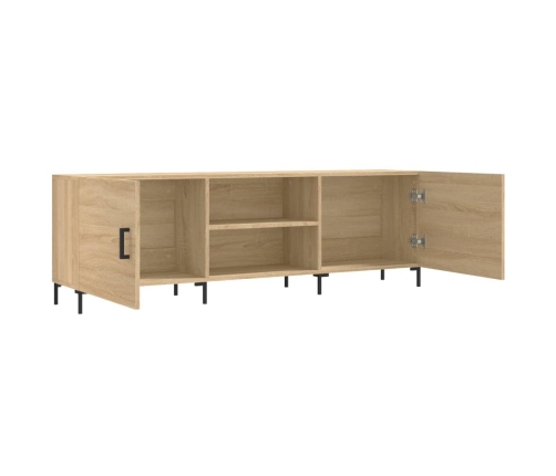 vidaXL Mueble para TV madera de ingeniería roble Sonoma 150x30x50 cm