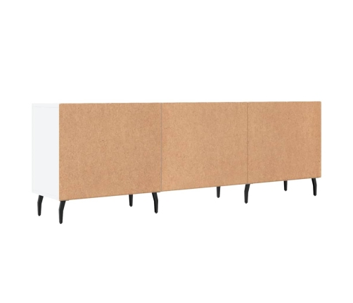 vidaXL Mueble para TV madera de ingeniería blanco 150x30x50 cm