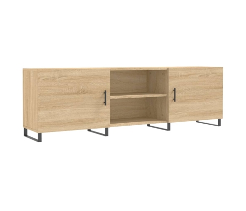 Mueble para TV madera de ingeniería roble Sonoma 150x30x50 cm