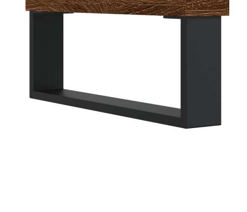 Mueble de TV madera de ingeniería roble marrón 150x30x50 cm