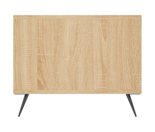 Mesa de centro madera contrachapada roble Sonoma 102x50x40 cm