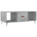 Mesa de centro madera contrachapada gris hormigón 102x50x40 cm