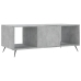 Mesa de centro madera contrachapada gris hormigón 102x50x40 cm