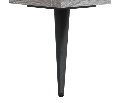 Mesa de centro madera contrachapada gris Sonoma 102x50x40 cm