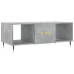 Mesa de centro madera contrachapada gris hormigón 102x50x40 cm