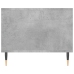 Mesa de centro madera contrachapada gris hormigón 102x50x40 cm