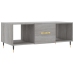 Mesa de centro madera contrachapada gris Sonoma 102x50x40 cm