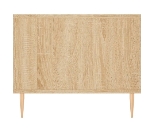 Mesa de centro madera contrachapada roble Sonoma 102x50x40 cm