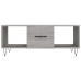 Mesa de centro madera contrachapada gris Sonoma 102x50x40 cm