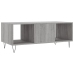 Mesa de centro madera contrachapada gris Sonoma 102x50x40 cm