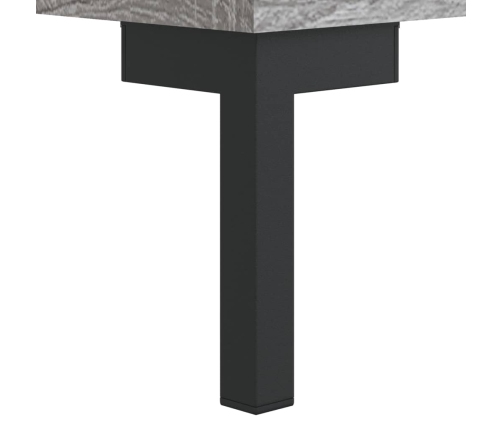 Mesa de centro madera contrachapada gris Sonoma 102x50x40 cm