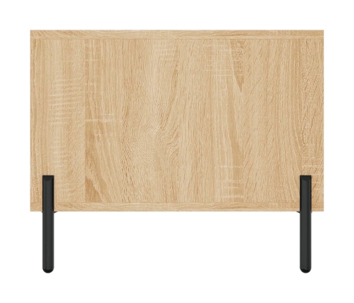 Mesa de centro madera contrachapada roble Sonoma 102x50x40 cm