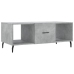 Mesa de centro madera contrachapada gris hormigón 102x50x40 cm