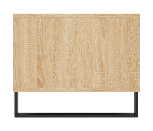 Mesa de centro madera contrachapada roble Sonoma 102x50x40 cm