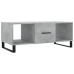 Mesa de centro madera contrachapada gris hormigón 102x50x40 cm