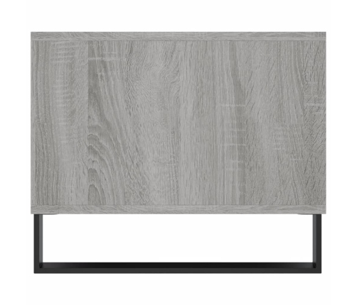 Mesa de centro madera contrachapada gris Sonoma 102x50x40 cm