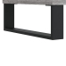 Mesa de centro madera contrachapada gris Sonoma 102x50x40 cm