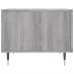 Mesa de centro madera contrachapada gris Sonoma 50x50x40 cm