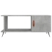 Mesa de centro madera contrachapada gris hormigón 90x50x40 cm