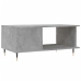 Mesa de centro madera contrachapada gris hormigón 90x50x40 cm