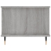 Mesa de centro madera contrachapada gris Sonoma 90x50x40 cm