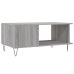 Mesa de centro madera contrachapada gris Sonoma 90x50x40 cm