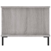 Mesa de centro madera contrachapada gris Sonoma 90x50x40 cm