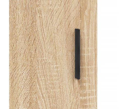 Mesa de centro madera contrachapada roble Sonoma 90x50x40 cm