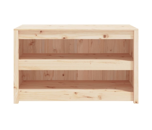 Mueble de cocina de exterior madera maciza de pino 106x55x64 cm