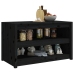 Mueble de cocina exterior madera maciza pino negro 106x55x64 cm