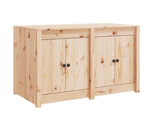 Mueble de cocina de exterior madera maciza de pino 106x55x64 cm