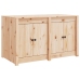 Mueble de cocina de exterior madera maciza de pino 106x55x64 cm