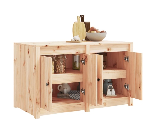 Mueble de cocina de exterior madera maciza de pino 106x55x64 cm