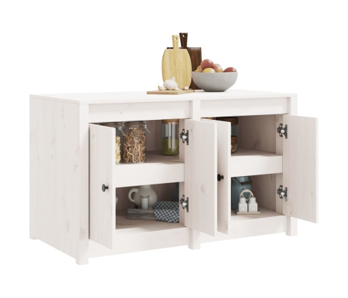 Mueble de cocina exterior madera maciza pino blanco 106x55x64cm