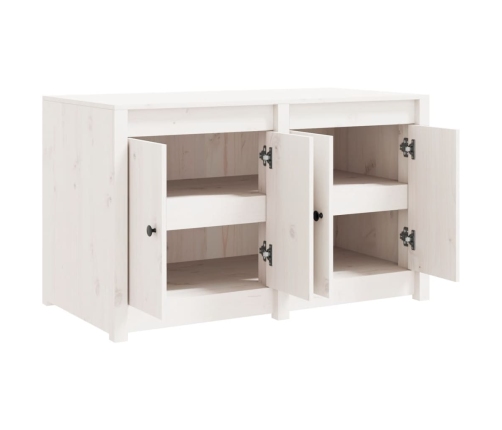 Mueble de cocina exterior madera maciza pino blanco 106x55x64cm