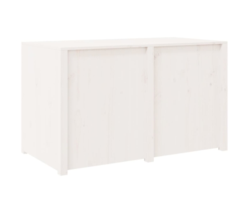 Mueble de cocina exterior madera maciza pino blanco 106x55x64cm