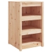 Mueble de cocina de exterior madera maciza de pino 55x55x92 cm