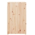 Mueble de cocina de exterior madera maciza de pino 55x55x92 cm