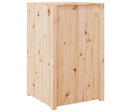 Mueble de cocina de exterior madera maciza de pino 55x55x92 cm