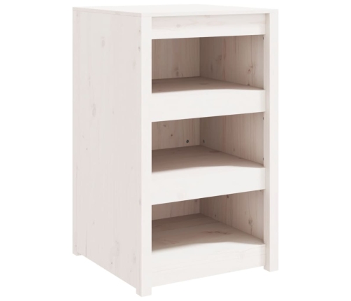 Mueble de cocina exterior madera maciza pino blanco 55x55x92 cm