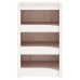 Mueble de cocina exterior madera maciza pino blanco 55x55x92 cm